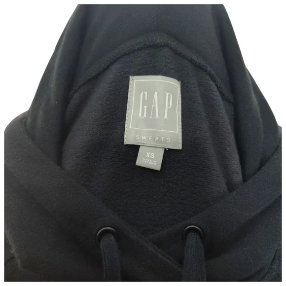 Gap Cloud Light Tunic Hoodie Womens XS- -TP - Black - Picture 7 of 11